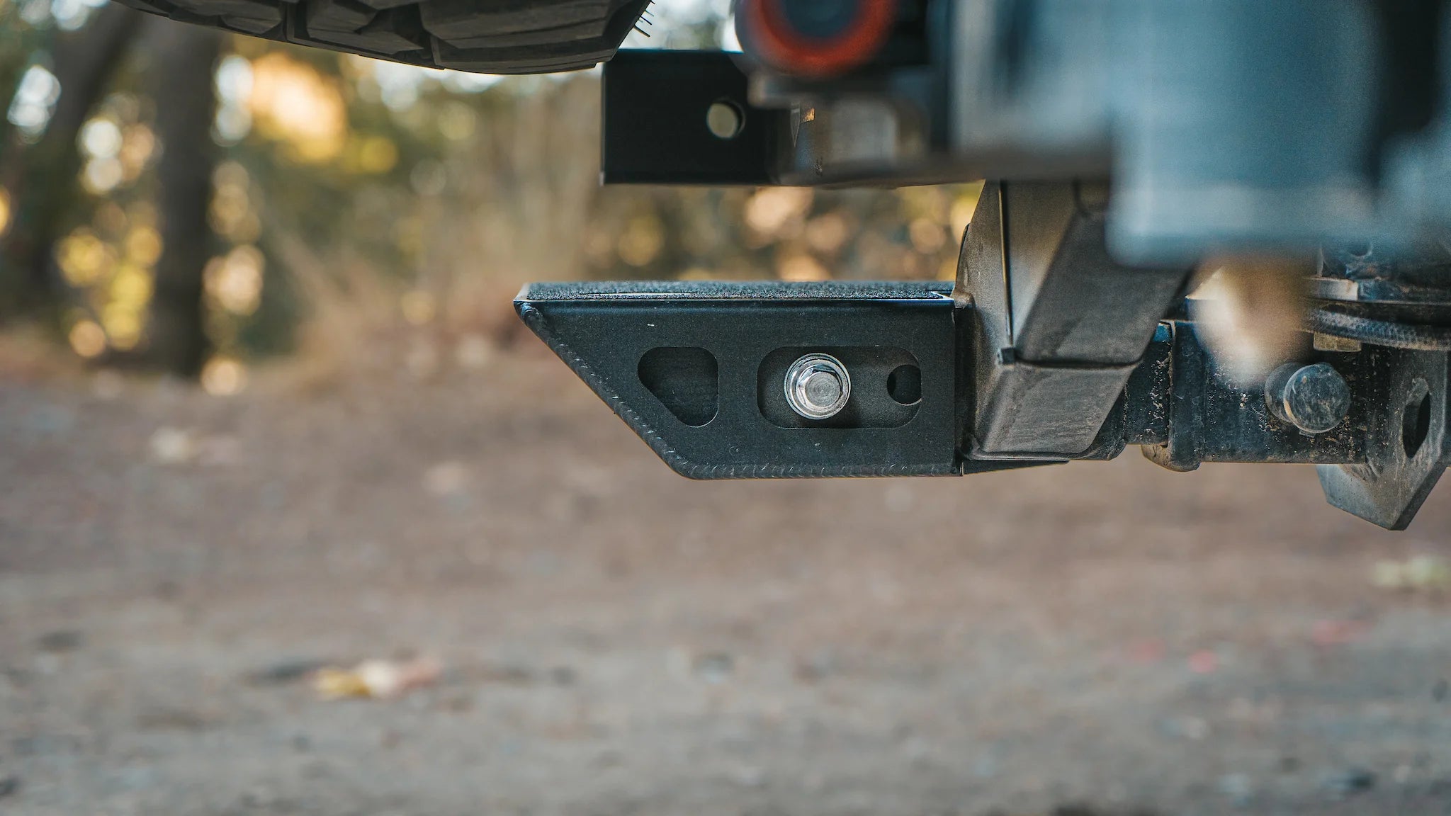 SKEP™ Skid Plate Hitch Step | RIGd Supply Front View