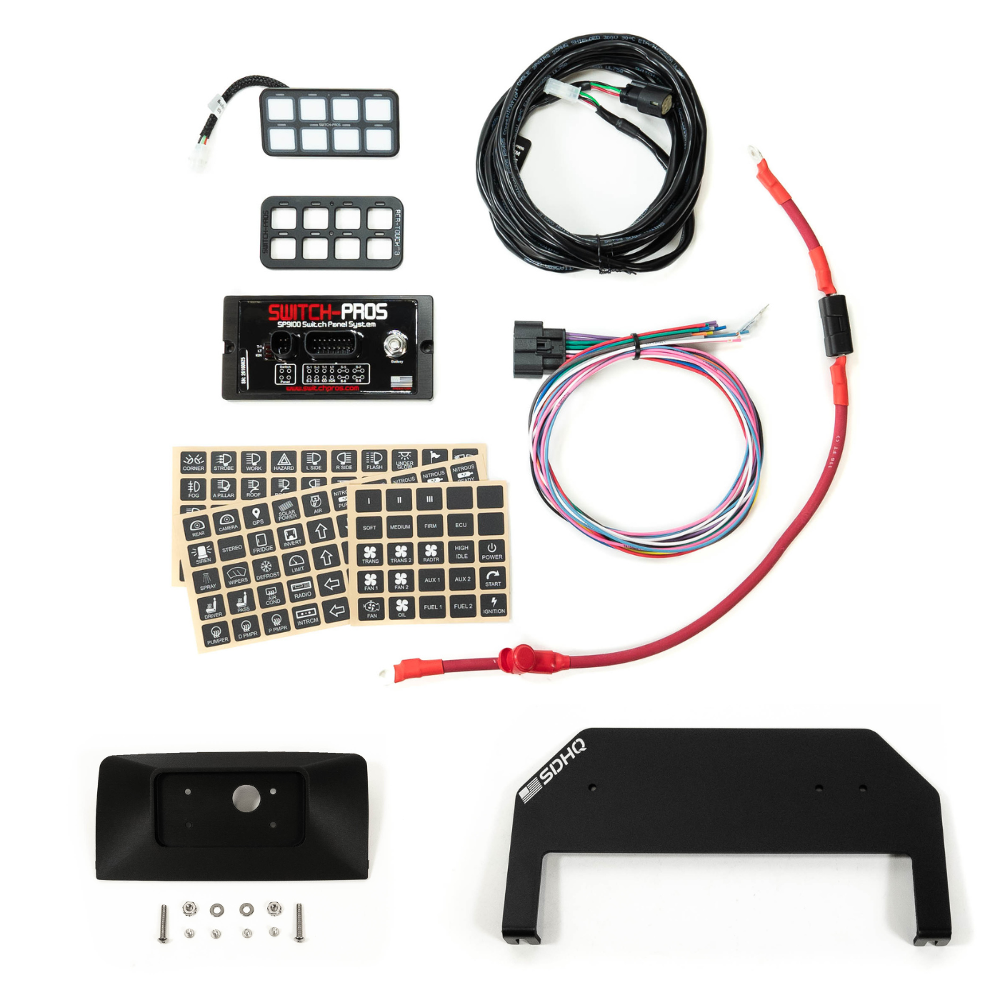 2021-2024 Ram TRX SDHQ Built Complete Switch Pros Mounting Kits