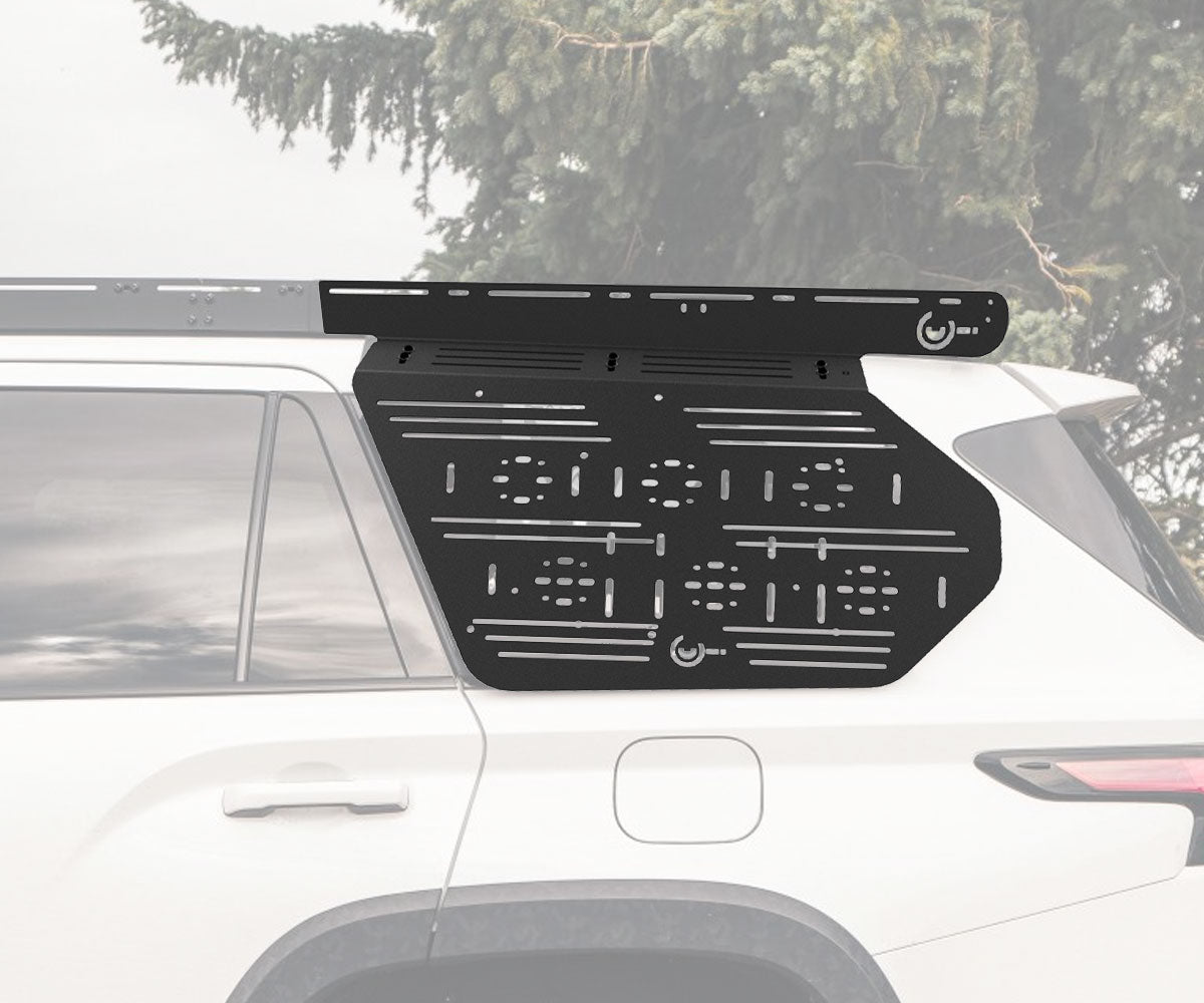 Sequoia Prinsu Rear Window Accessory Panel Display on Vehicle 