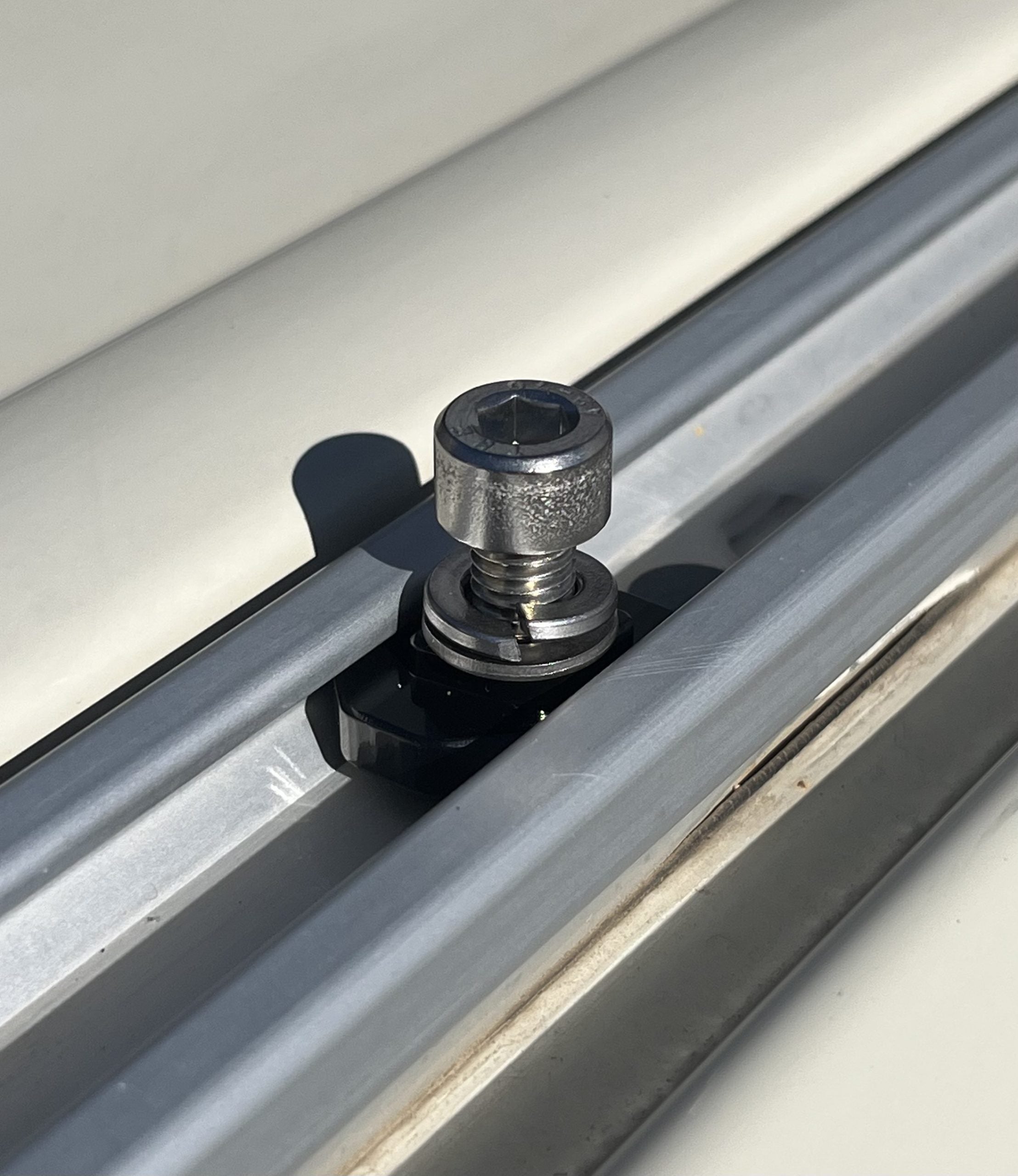 Starlink Sprinter Van Roof Rail Mount – T Slot Nuts