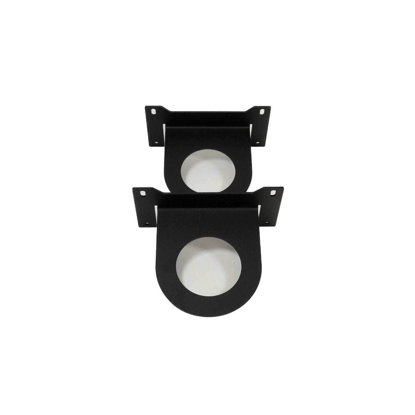 SDHQ Built 2023-2025 Ford Super Duty Front Billet Reservoir Mounts display of included mounts 