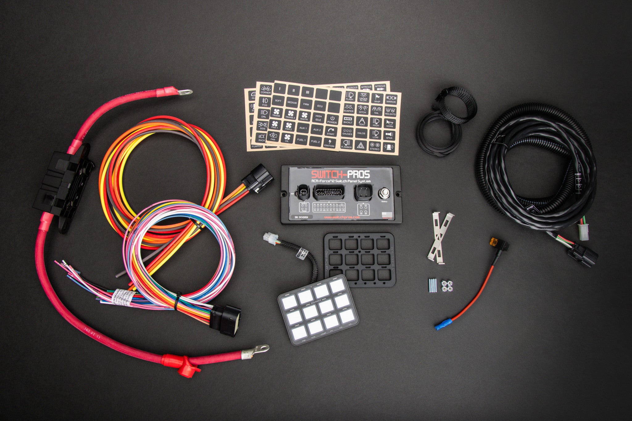 Switch-Pros RCR-Force-12 | 12 Switch Power Panel System