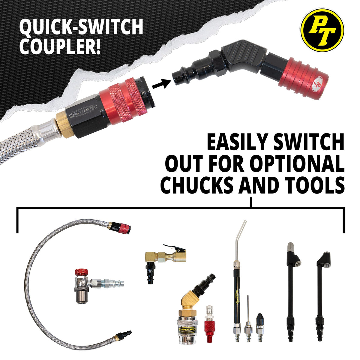 Long Haul RED - 150 psi Liquid Analog Ventoso™ Modular Tire Inflator Gauge