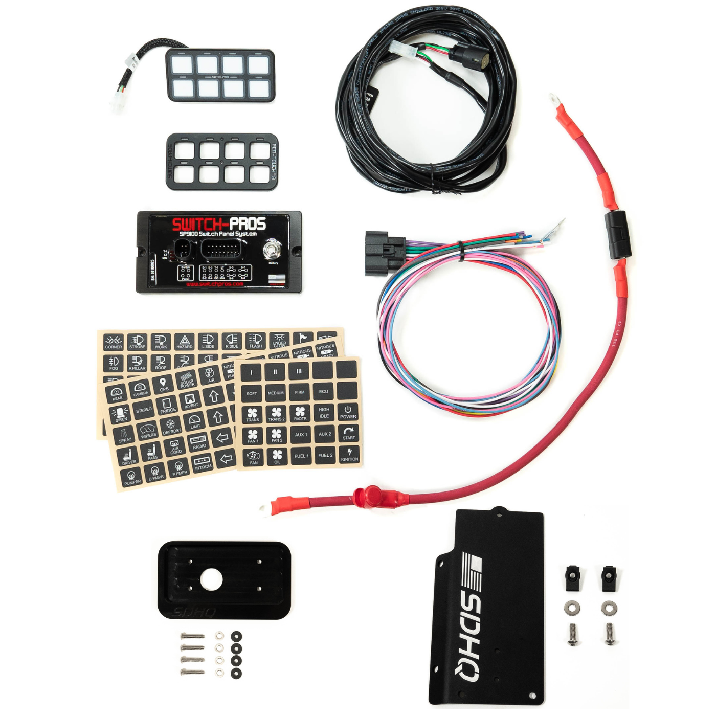 2014-2021 Toyota Tundra SDHQ Built Complete Switch Pros SP-9100 Mounting Kit
