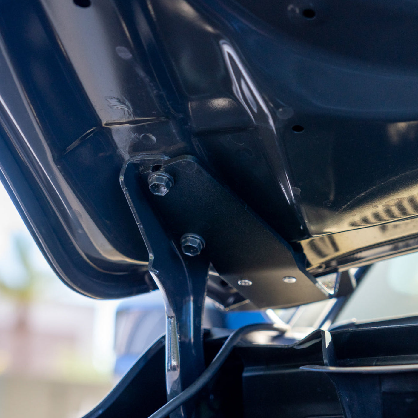 '24-25 Tacoma A-Pillar Light Mounts installed