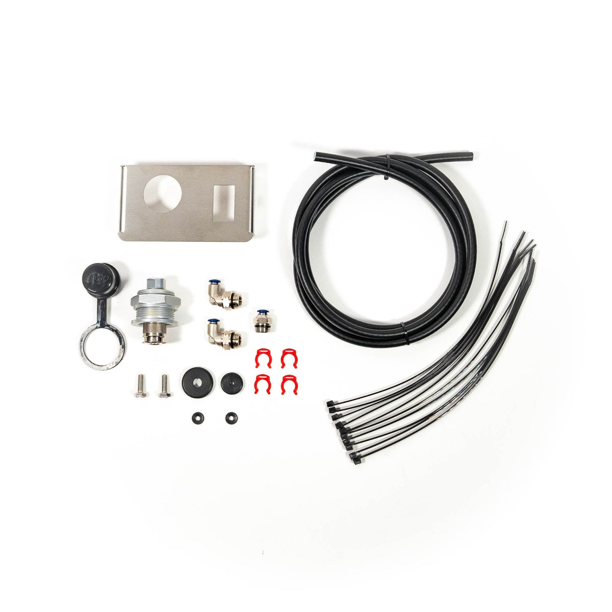 SDHQ Built '24 Tacoma Bed Power Port Air Chuck and Switch Mount Kit