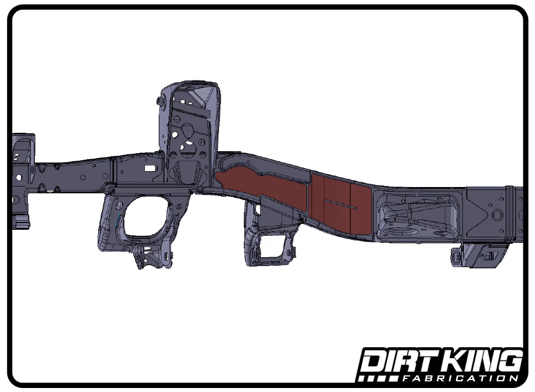 05-24 Tacoma/4Runner Front Frame Plate Kit