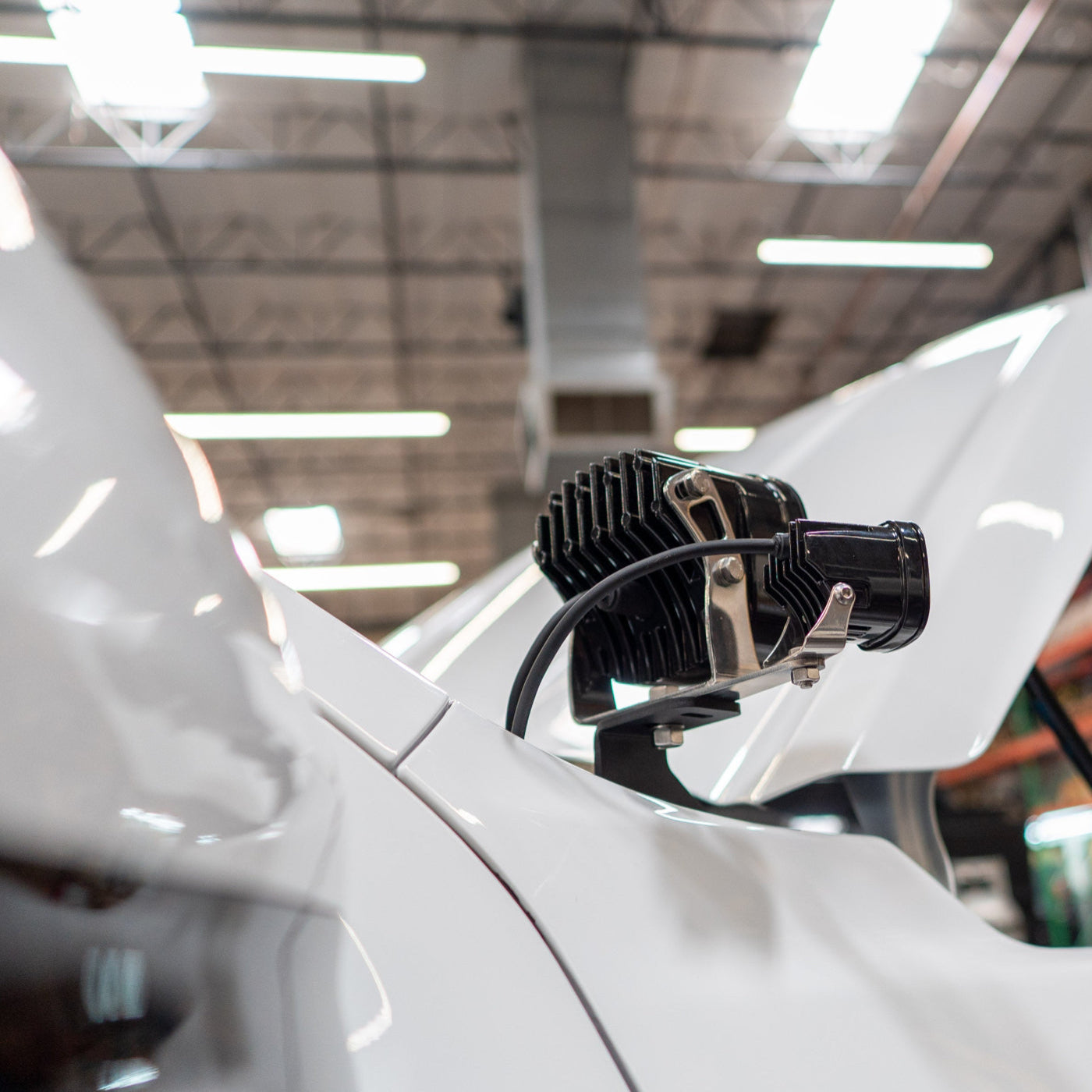 SDHQ Built 2021-2025 Tahoe/Suburban A-Pillar Light Mounts installed 