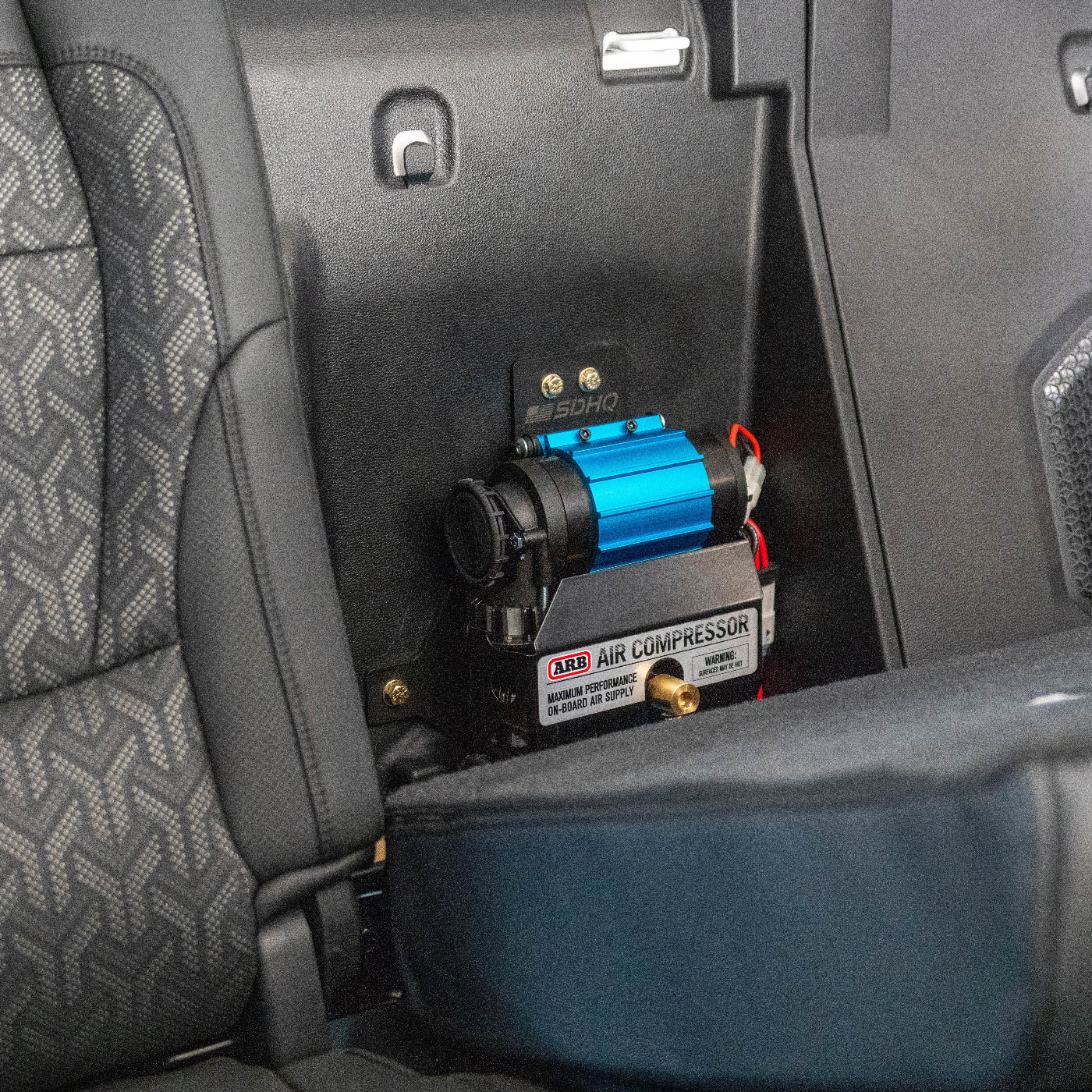 '22-25 Toyota Tundra Crew Max SDHQ Built ARB Twin Air Compressor Mount installed 