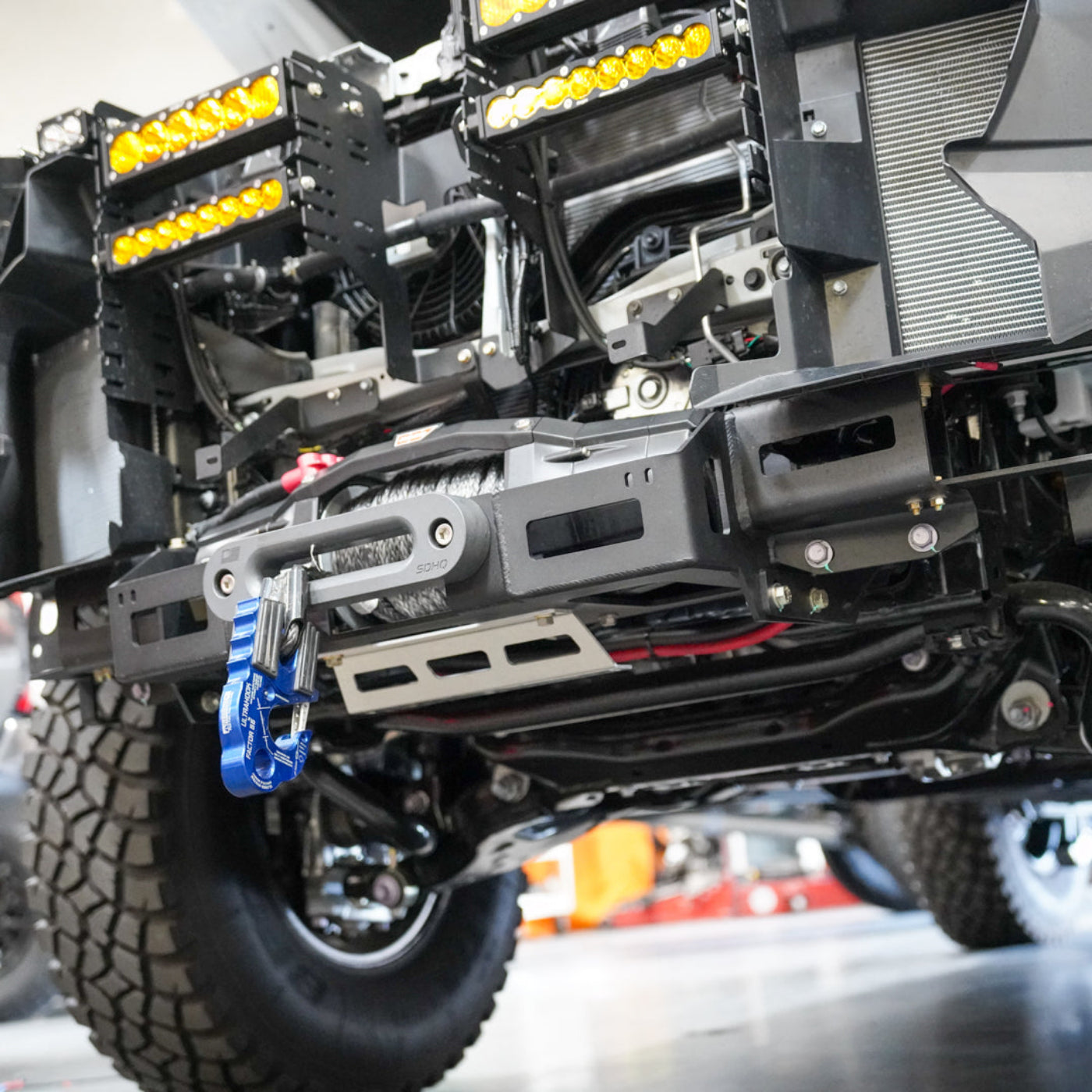 '22-Current Toyota Tundra SDHQ Built Hidden Winch Mount installed 