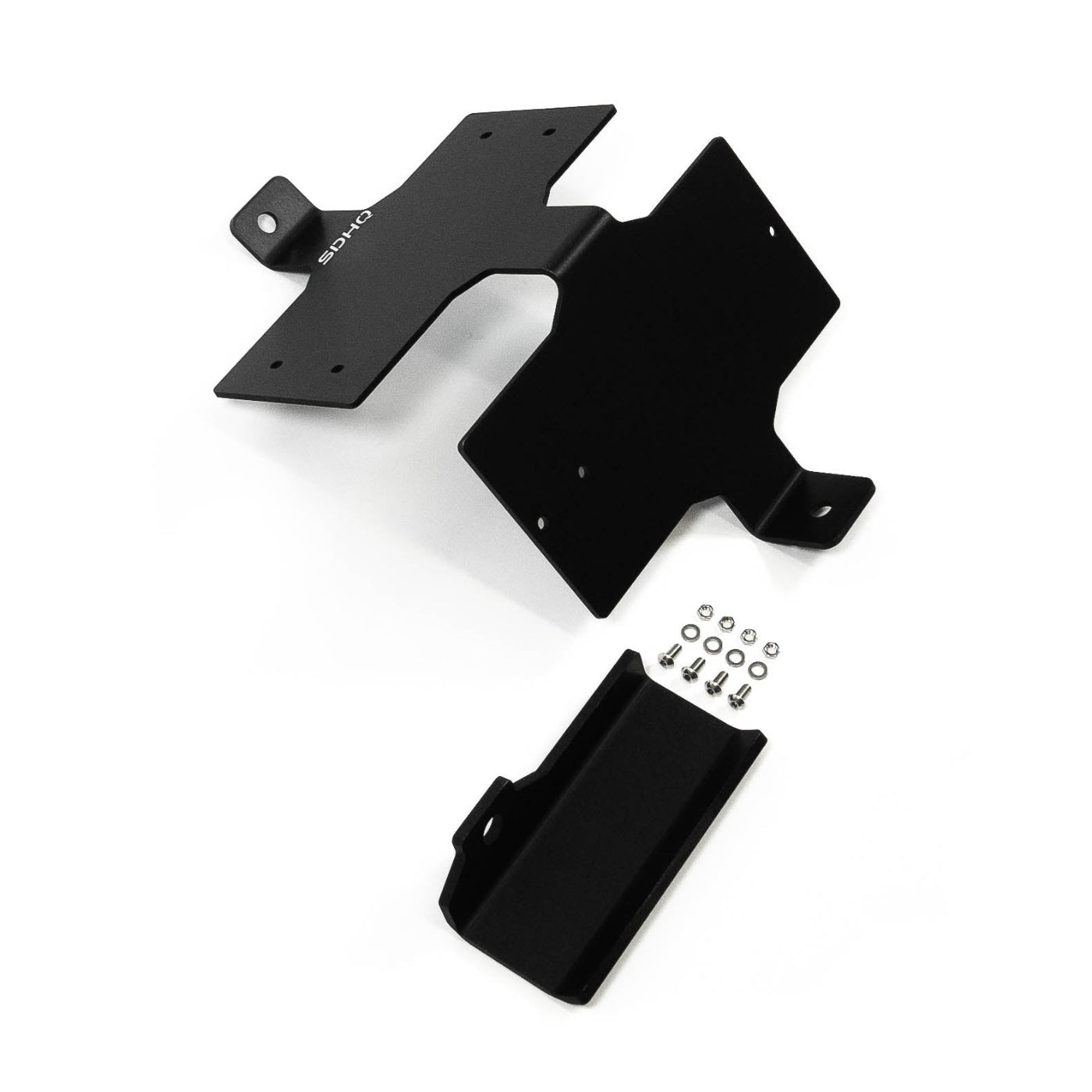 '22-24 Toyota Tundra SDHQ Built Switch-Pros Power Module Mount display of included parts and hardware 