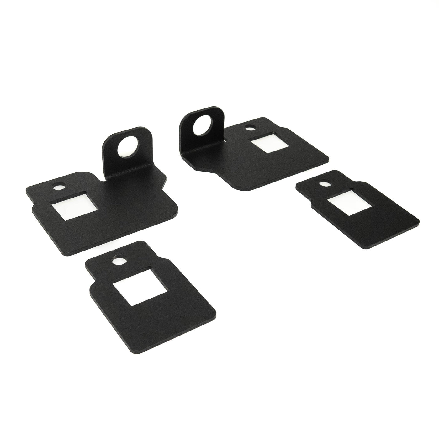 2022-2024 Tundra SDHQ Built Remote Air Chuck and Switch Mounting Kit display of included parts 