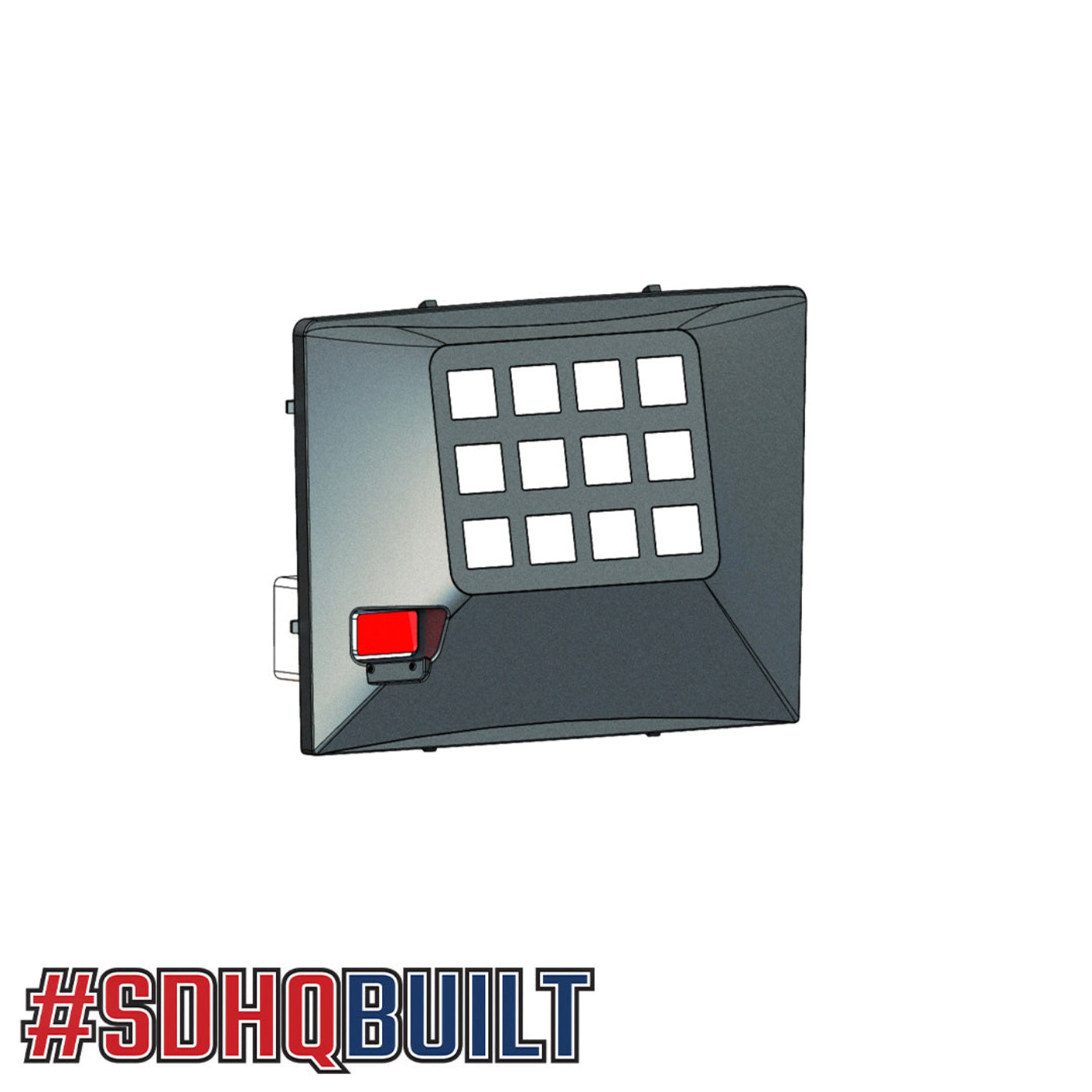 '14-21 Toyota Tundra Switch Pros RCR-12 Overhead Keypad Mount design with SOS