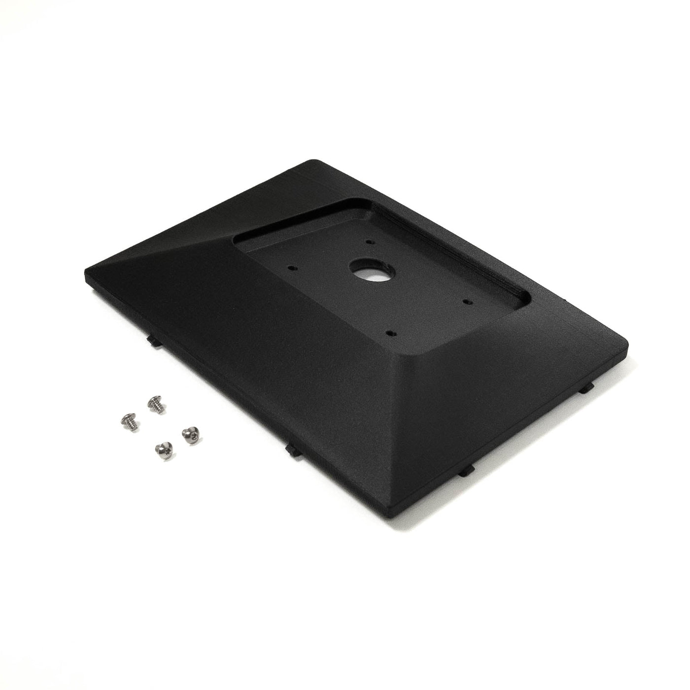 '14-21 Toyota Tundra Switch Pros RCR-12 Overhead Keypad Mount display of included parts and hardware - without sunroof and SOS 