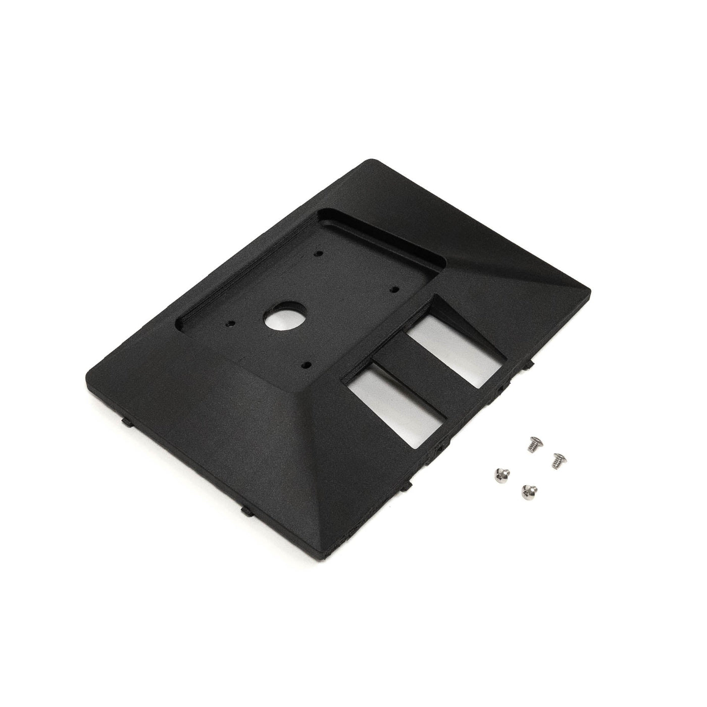 '14-21 Toyota Tundra Switch Pros RCR-12 Overhead Keypad Mount display of included parts and hardware - with Sunroof - without SOS