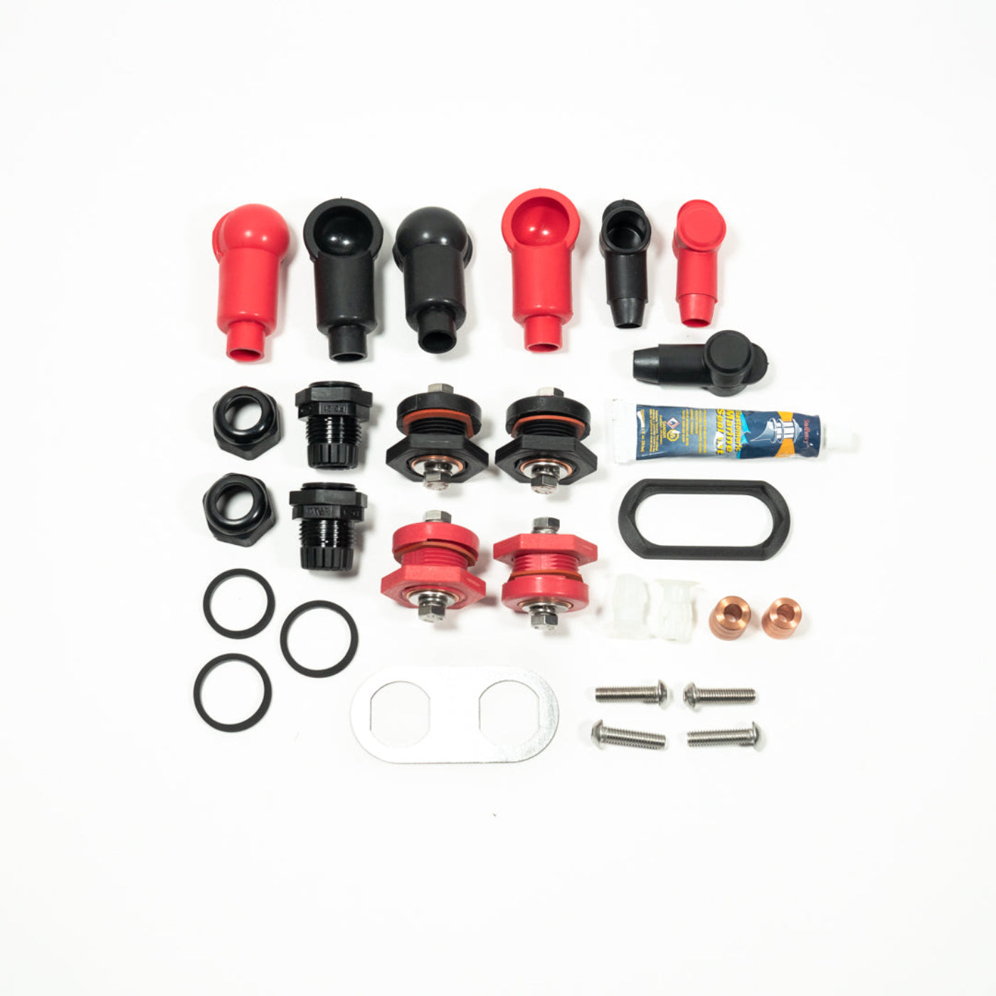 2022-2025 Tundra Hybrid SDHQ Built Under Hood Power Solution Kit display of included hardware 
