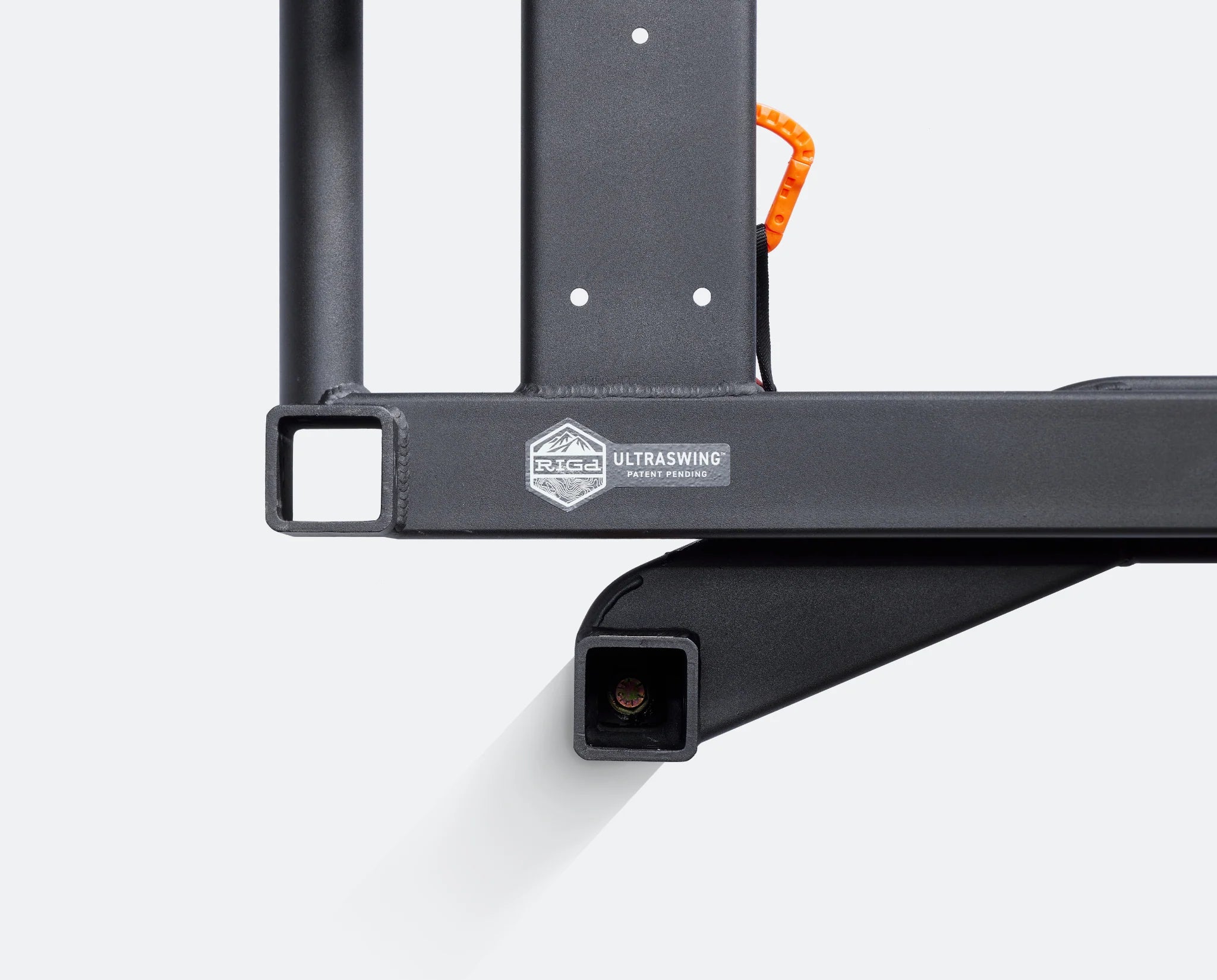 UltraSwing Short-Fit Spare Tire Hitch Mount | RiGd Supply Front View