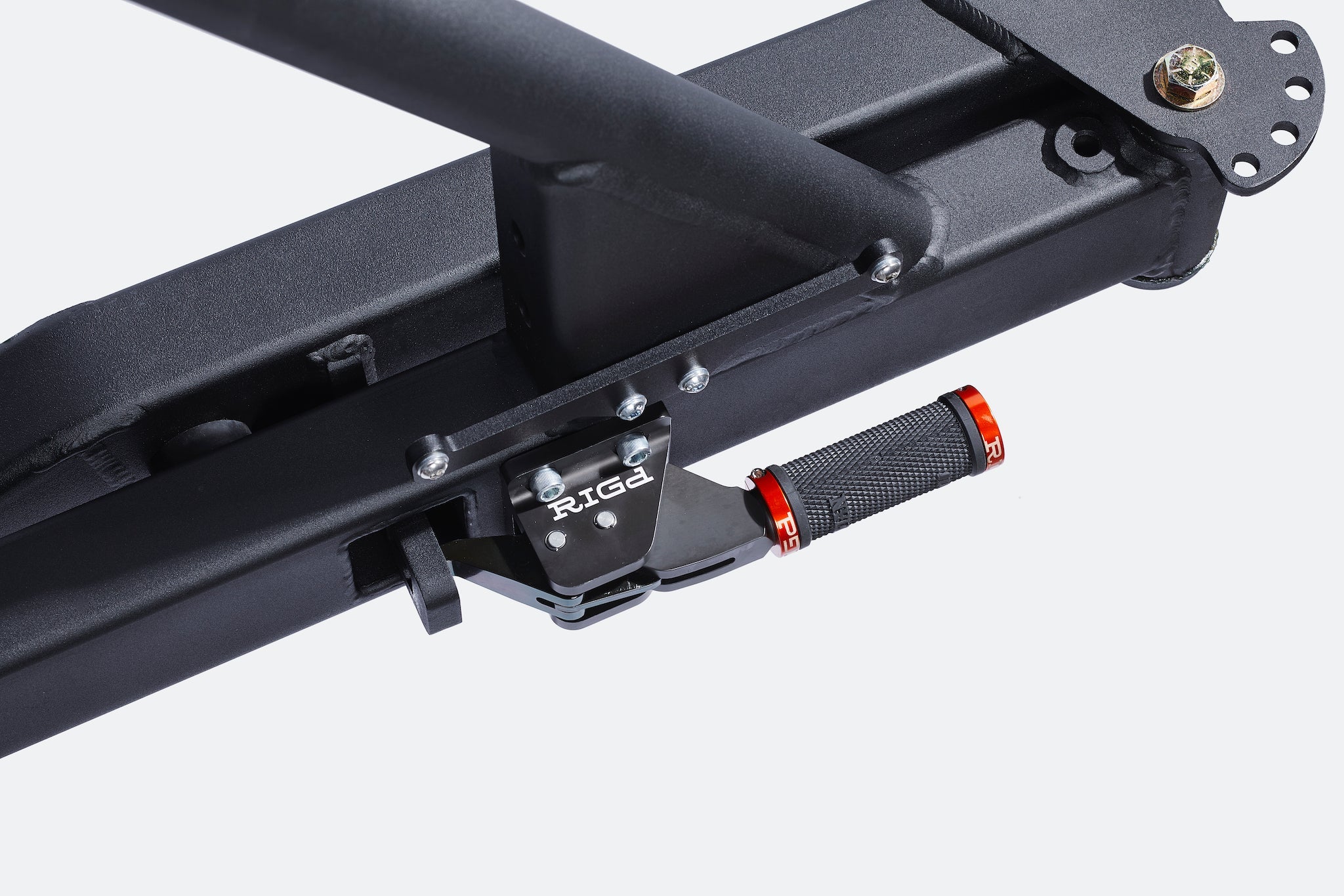 UltraSwing Short-Fit Spare Tire Hitch Mount | RiGd Supply Front View