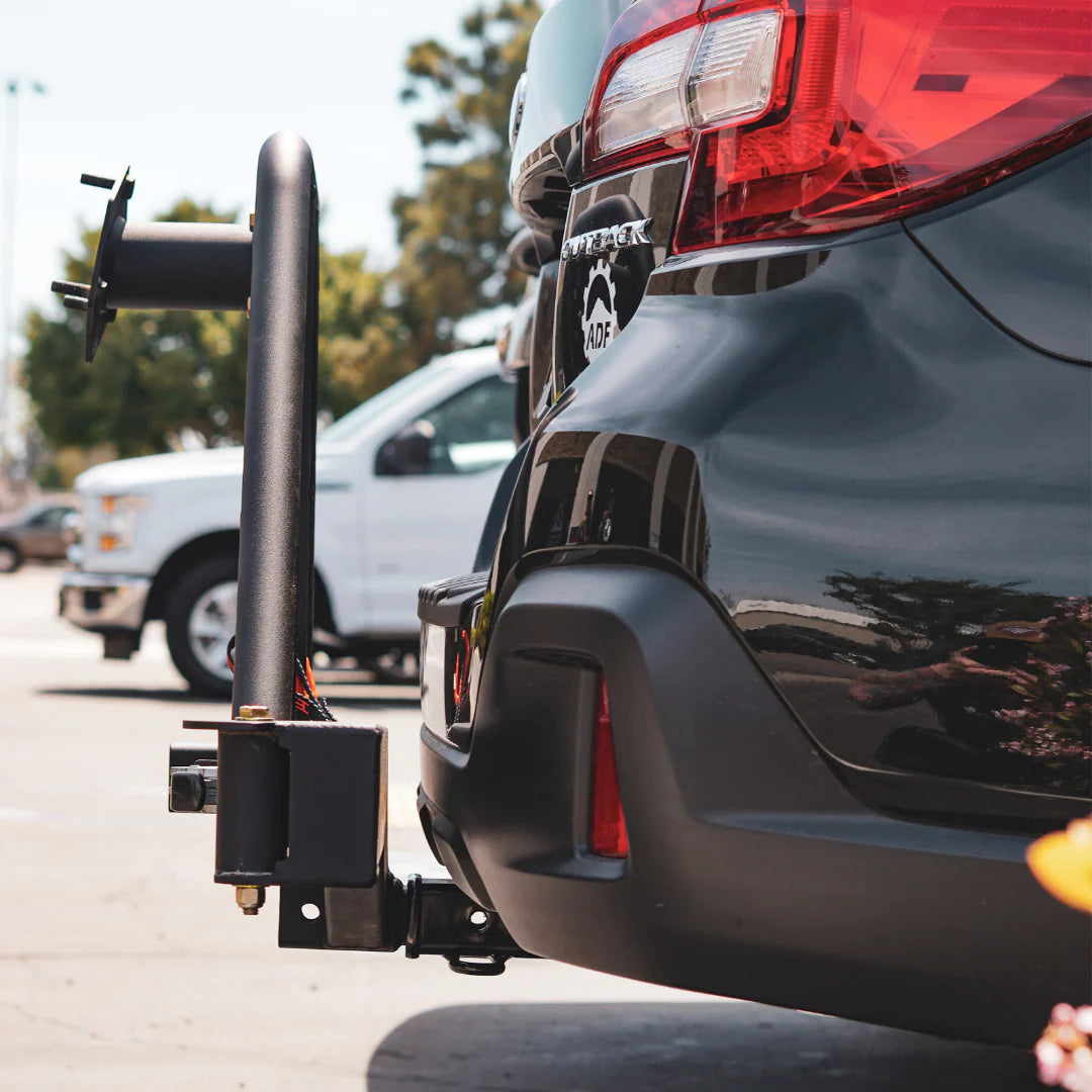 UltraSwing Multi-Fit Spare Tire Hitch Mount | RiGd Supply Front View