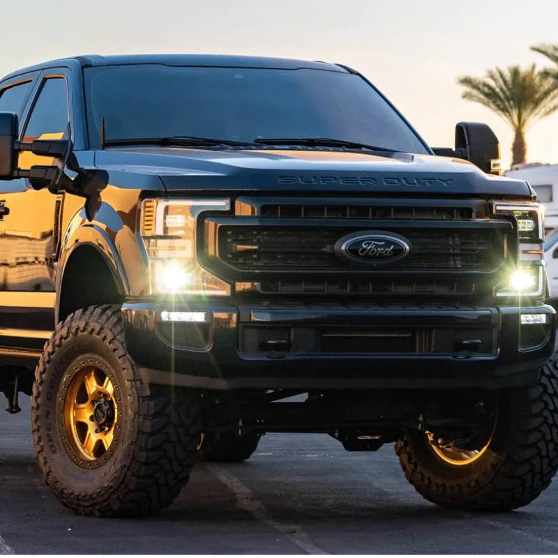 G400 Simulated Beadlock Wheel 17x8.5" 8 Lug - Standard Ring Front View