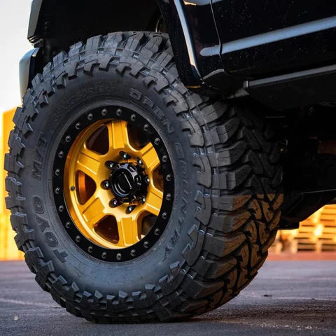 G400 Simulated Beadlock Wheel 20x9.0" 5 & 6 Lug - Standard Ring Front View