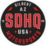 logo of SDHQ - Your Motorsports Headquarters