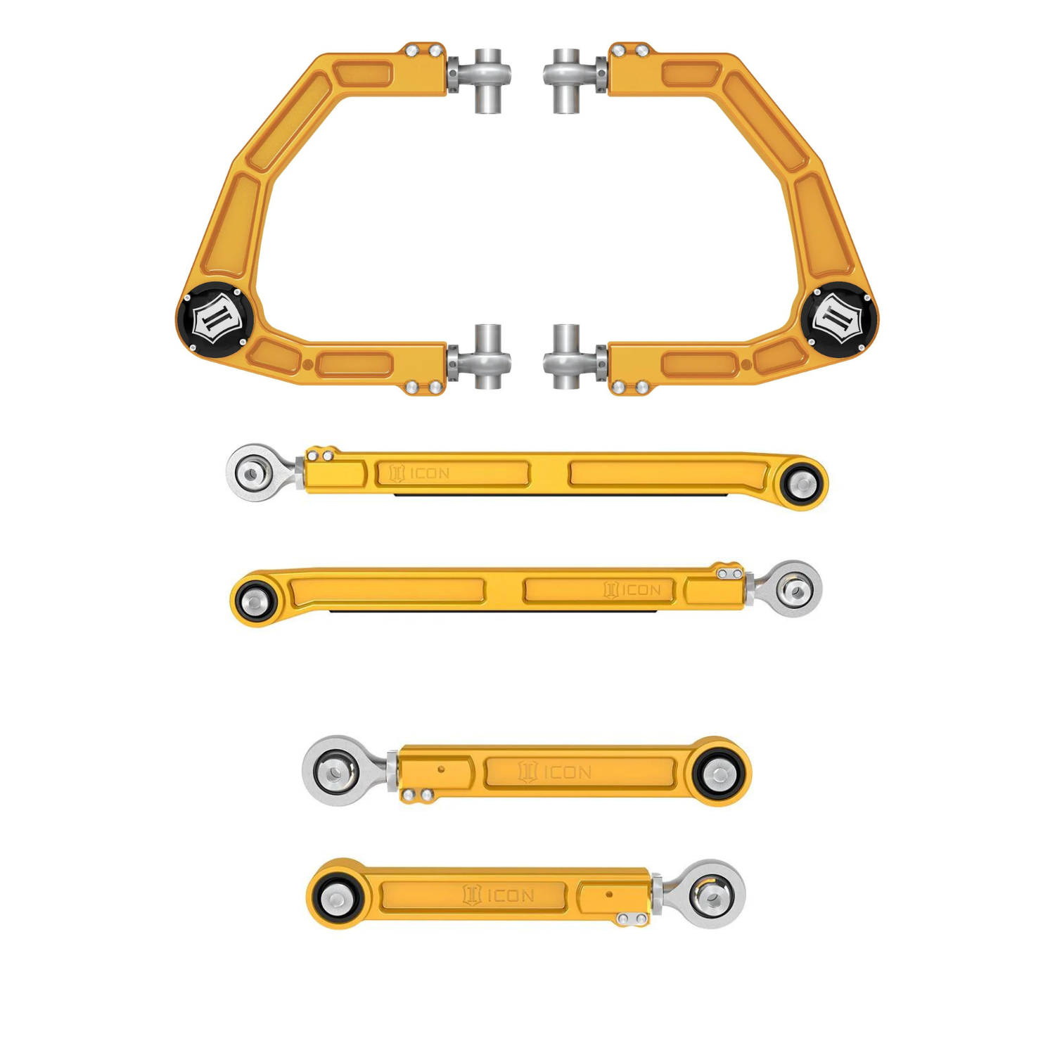 LIMITED EDITION Anodized Gold Upper Control Arms and Complete Rear Link Kit