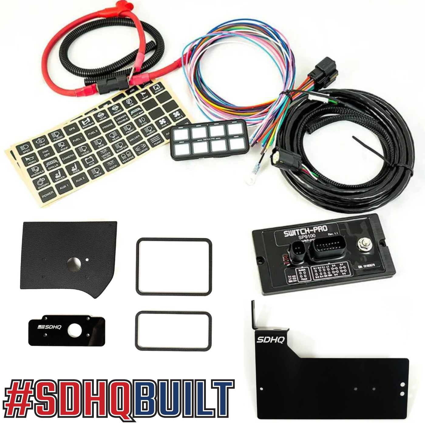 '19-25 Ram 2500/3500 SDHQ Built Complete Switch-Pros SP-9100 Kit