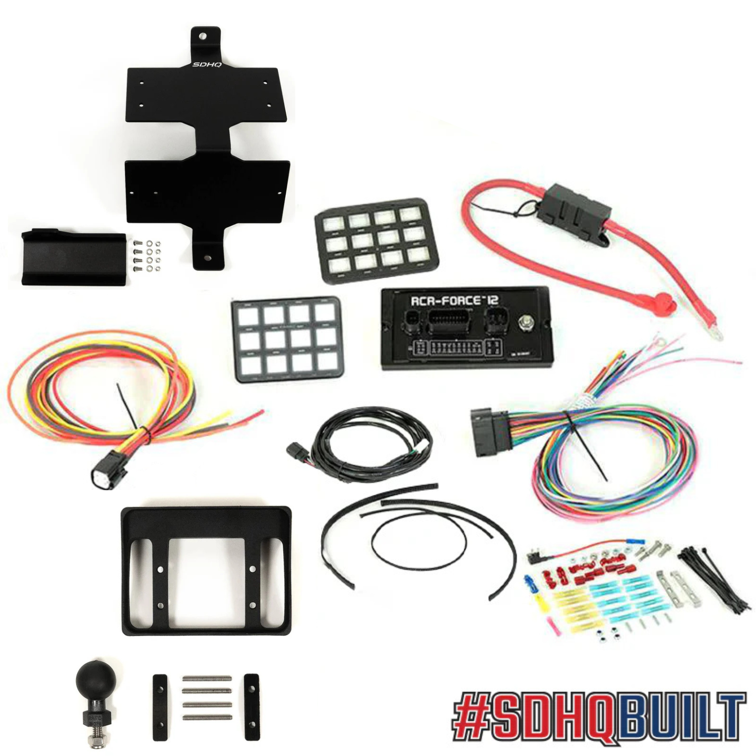 '22-24 Toyota Tundra SDHQ Built Complete Switch-Pros RCR-Force-12 Mounting Kit