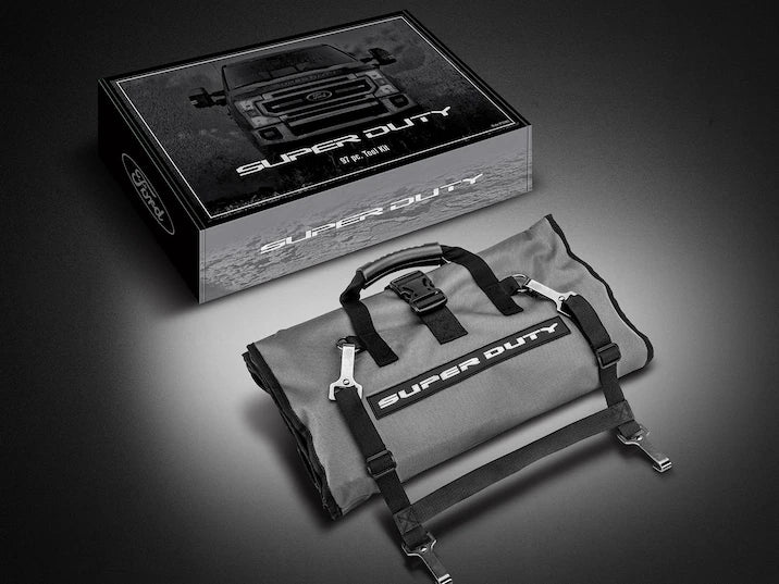 Ford Superduty Roll-Up Tool Kit Front View