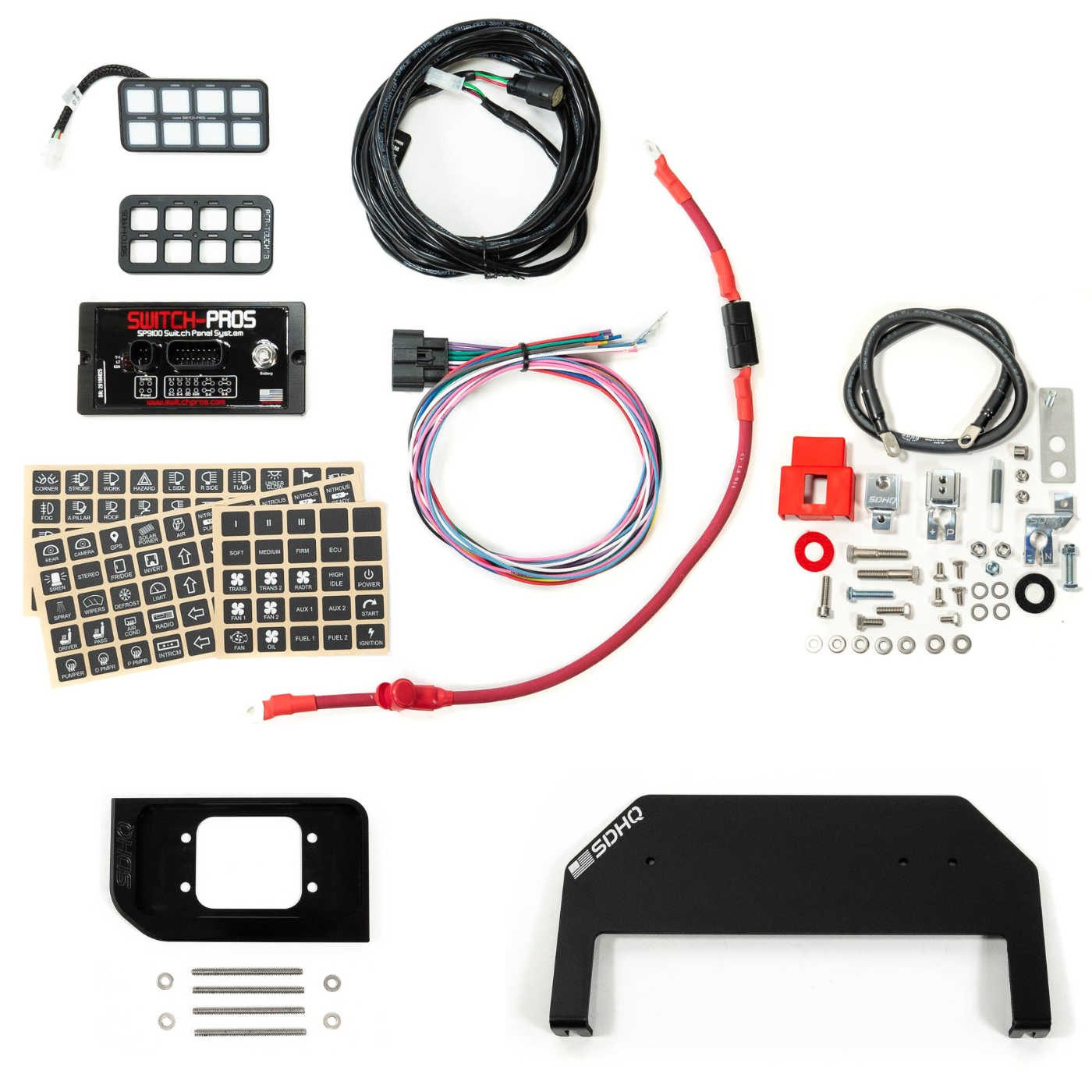 2021-2024 Ram TRX SDHQ Built Complete Switch Pros Mounting Kit