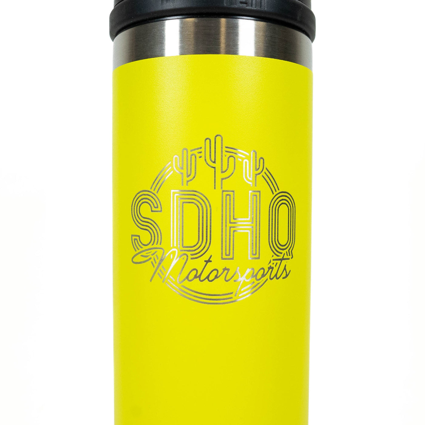 弁当箱・水筒 YETI Rambler 18 oz Bottle firefly Yellow SDHQ Neon Sign Logo Yeti Rambler 18oz Water Bottle with Chug Cap | Fir