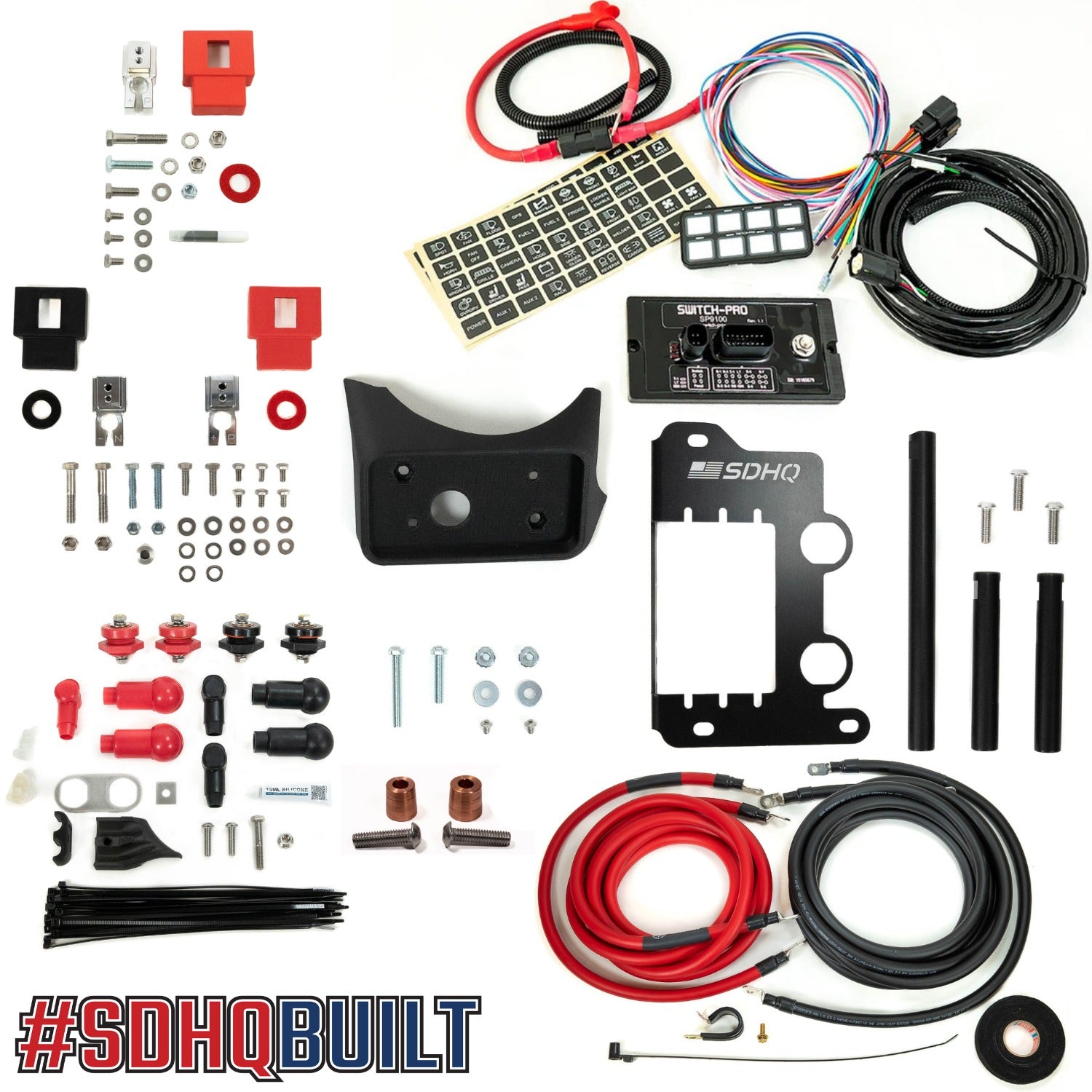 2024+ LC250 SDHQ Built Under Hood Power Solution Kit + Switch Pros SP9100 Kit