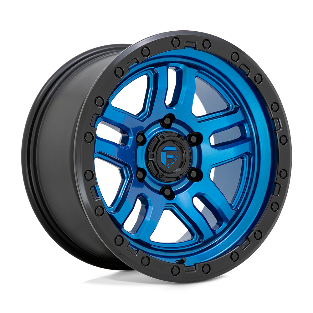 Fuel Wheels | AMMO | BLUE W/ BLACK LIP