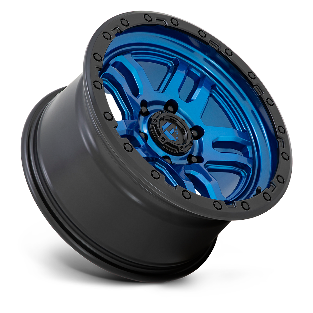 Fuel Wheels | AMMO | BLUE W/ BLACK LIP