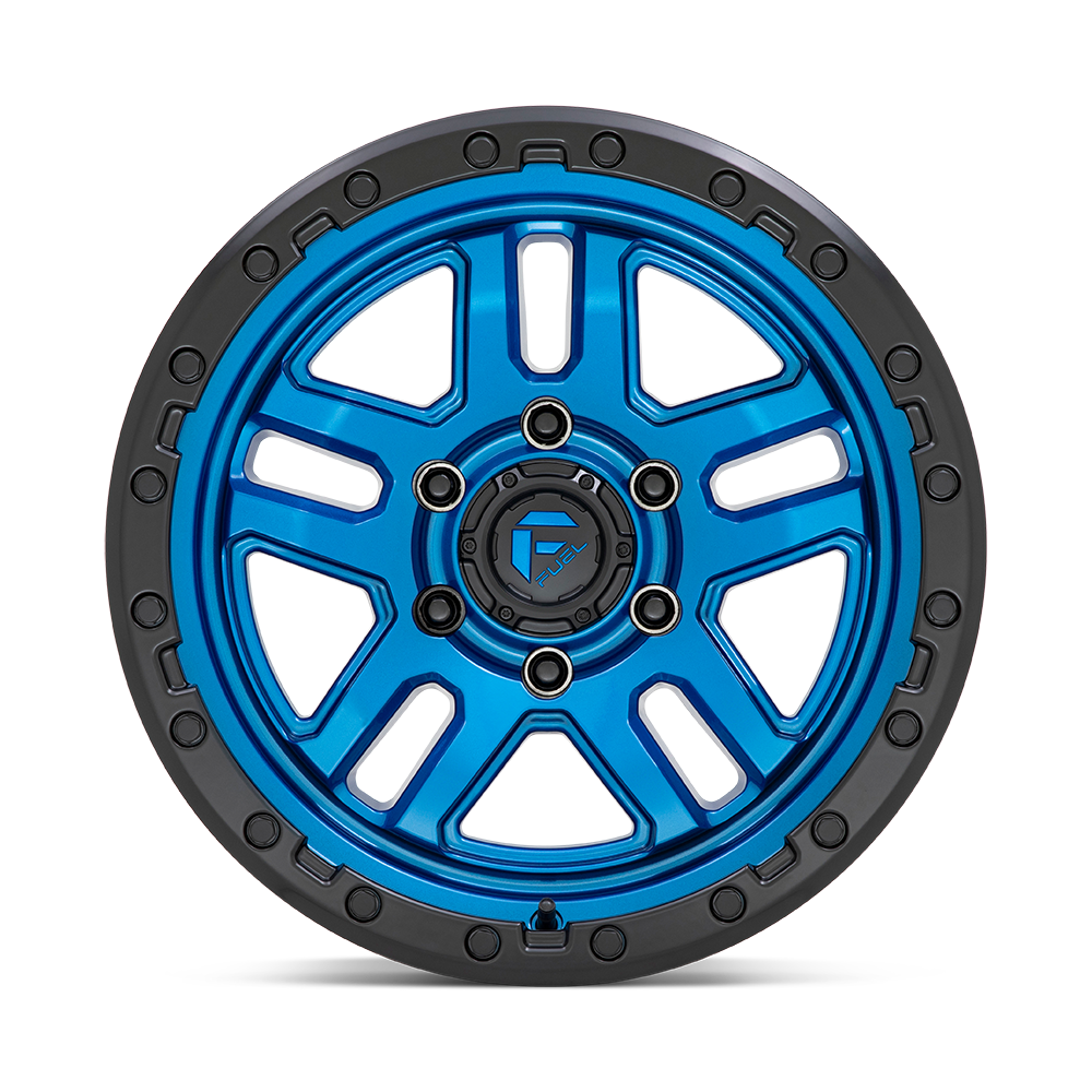 Fuel Wheels | AMMO | BLUE W/ BLACK LIP