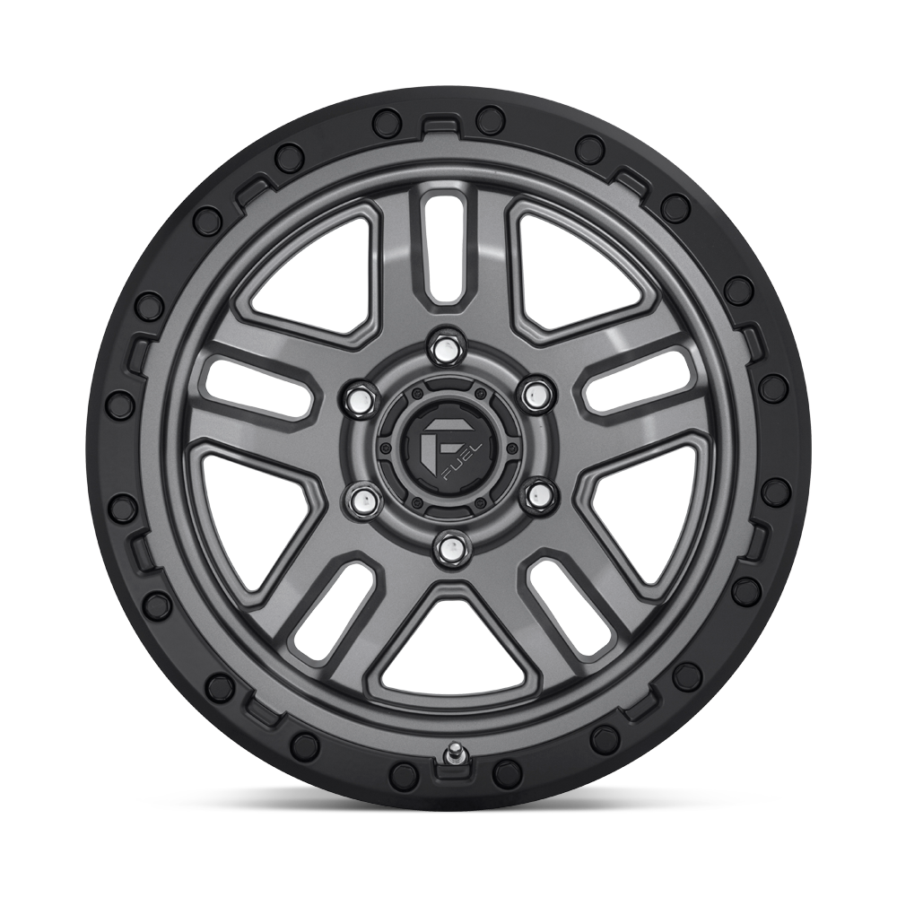 Fuel Wheels | AMMO | Matte Gunmetal Black Bead Ring