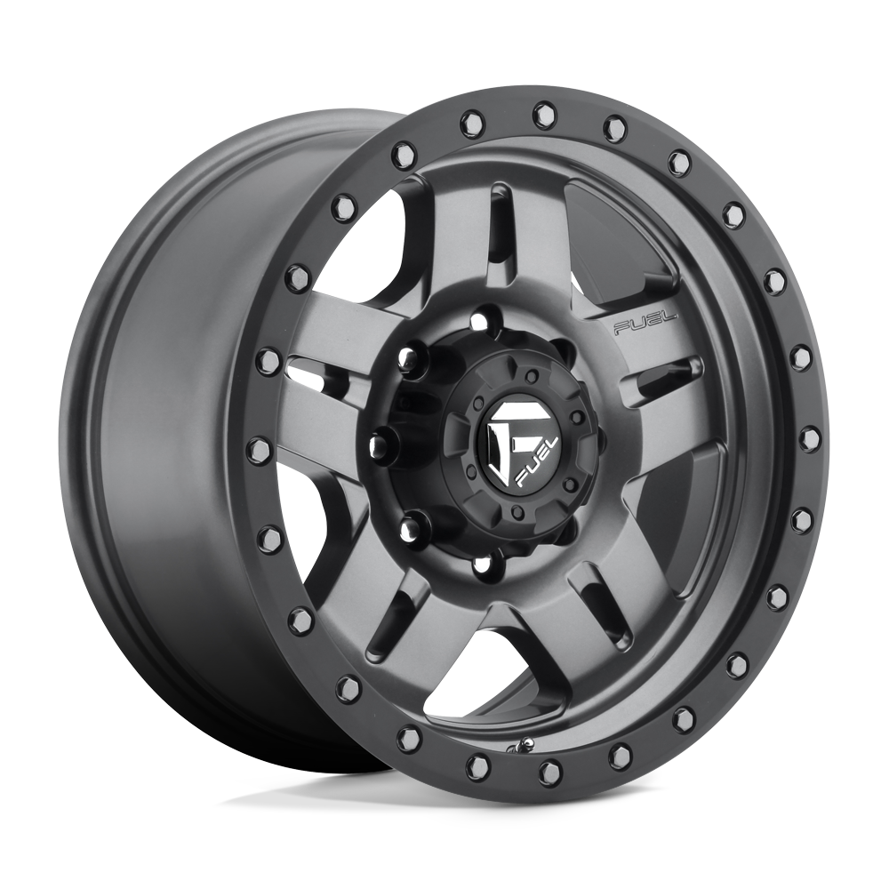 Fuel Wheels | ANZA | Matte Gunmetal Black Bead Ring