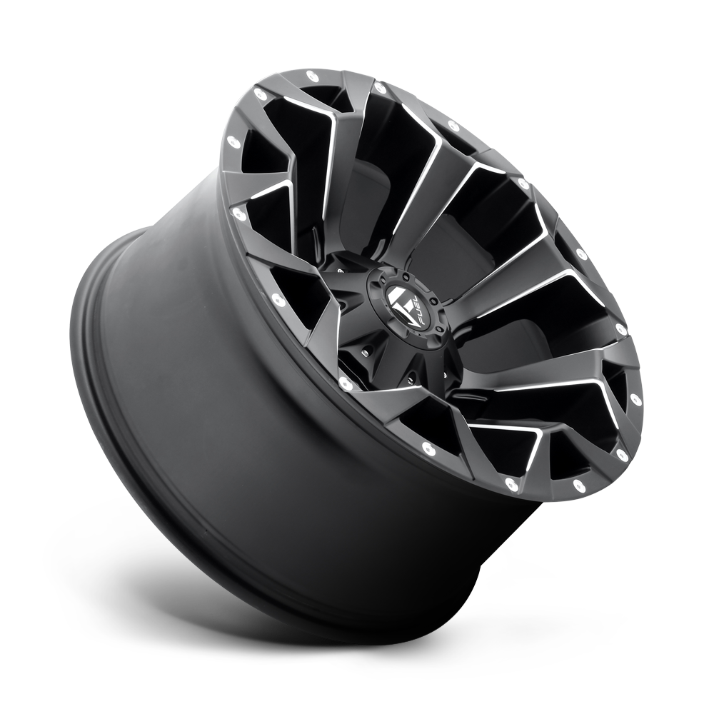 Fuel Wheels | ASSAULT | Matte Black Milled