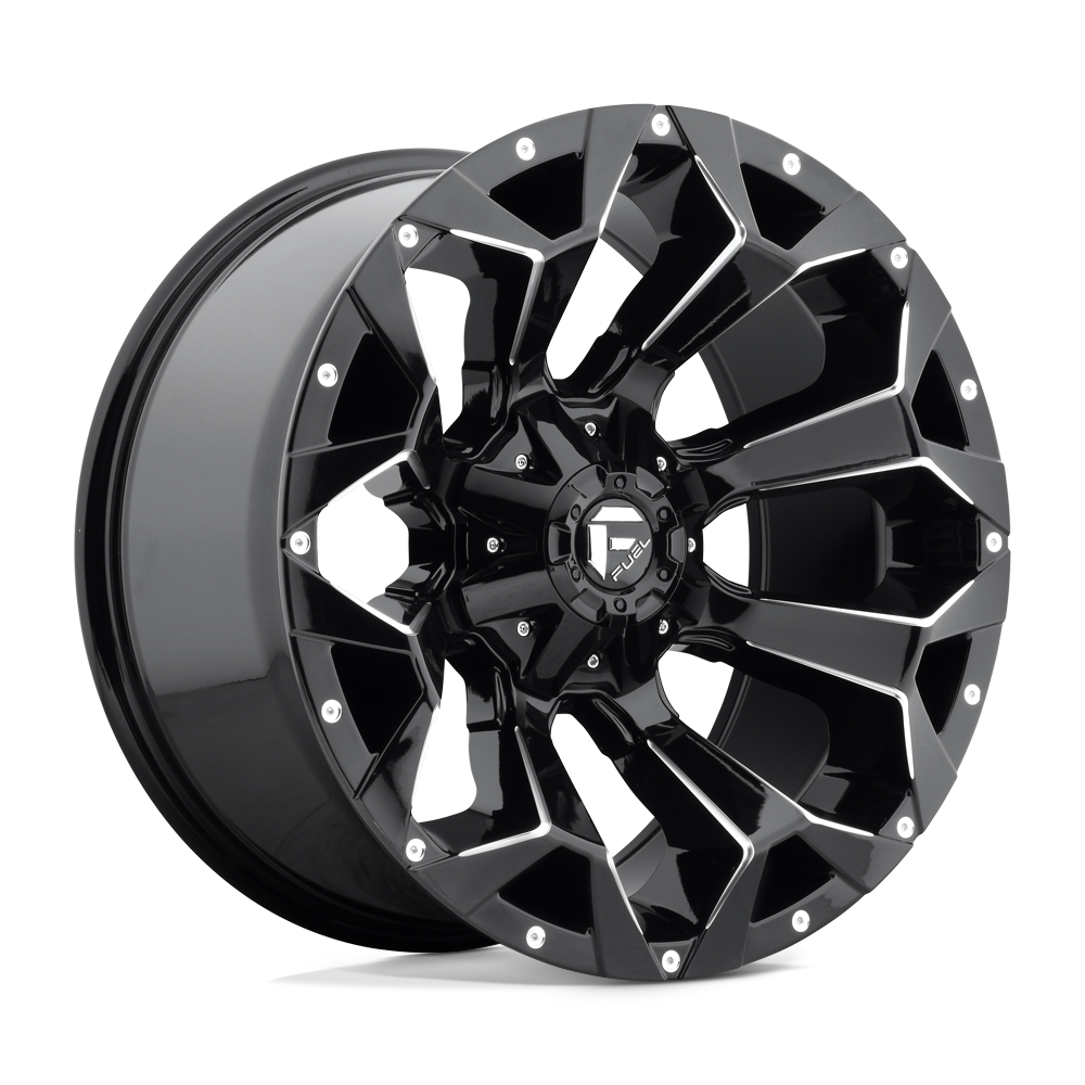 Fuel Wheels | ASSAULT | Gloss Black Milled