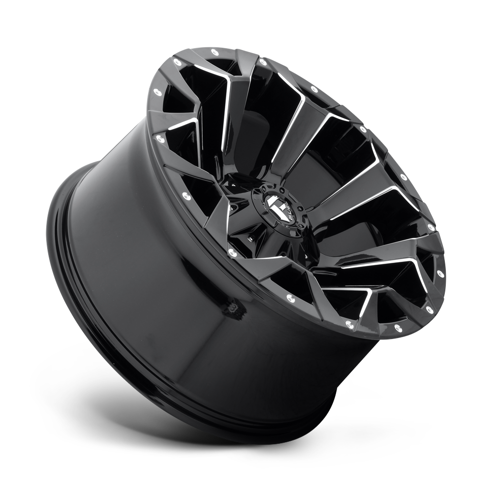 Fuel Wheels | ASSAULT | Gloss Black Milled