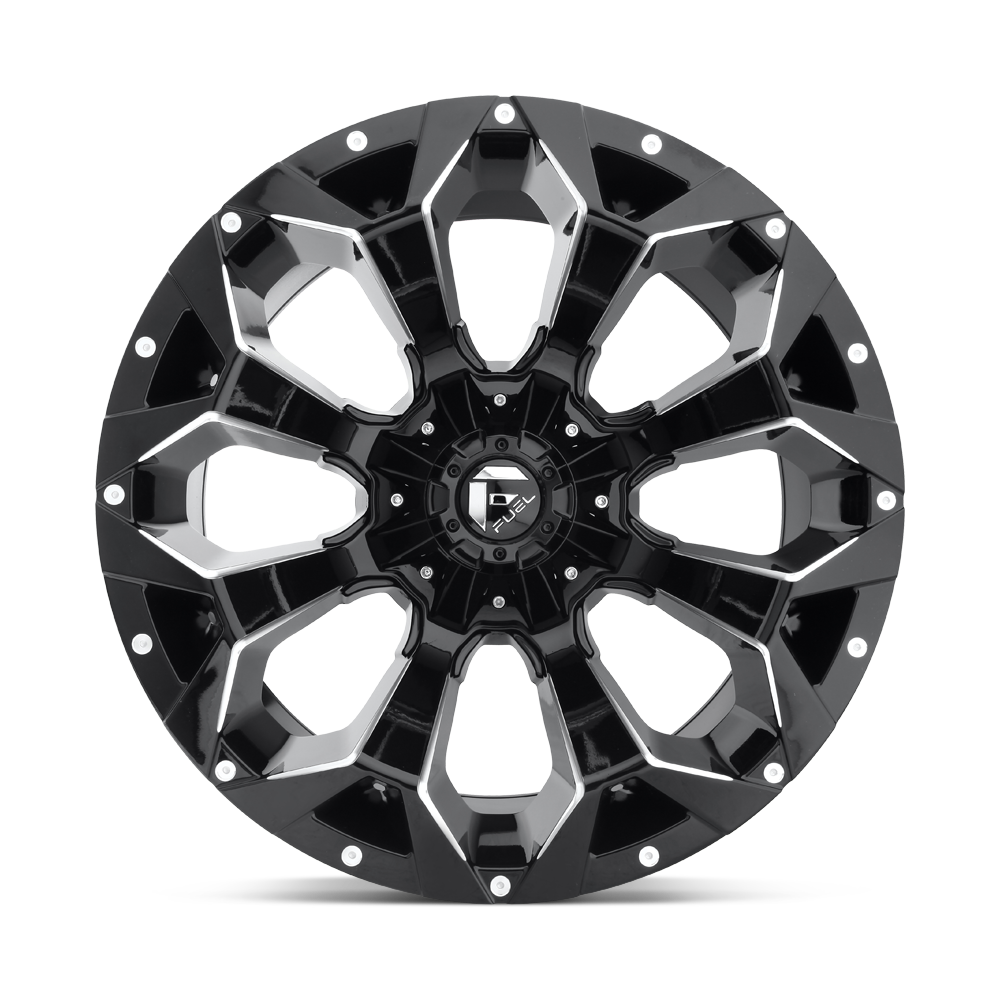 Fuel Wheels | ASSAULT | Gloss Black Milled