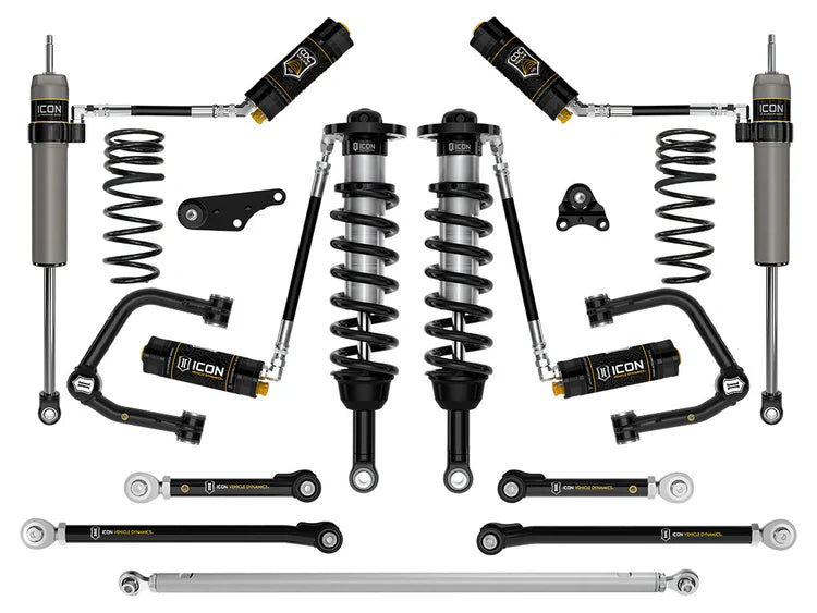 ICON 2025 Toyota 4Runner 4WD, 1.25-3" Lift, Stage 10 Suspension System, Tubular