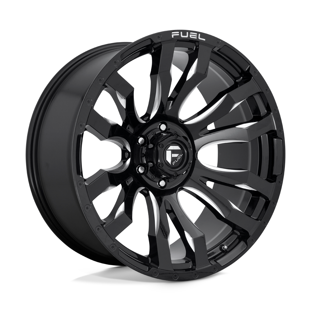 Fuel Wheels | BLITZ | GLOSS BLACK MILLED