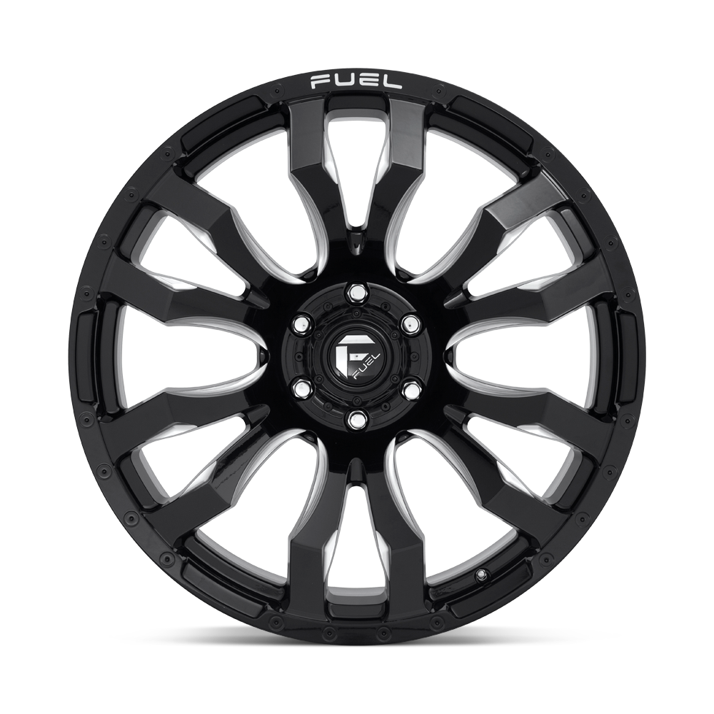 Fuel Wheels | BLITZ | GLOSS BLACK MILLED