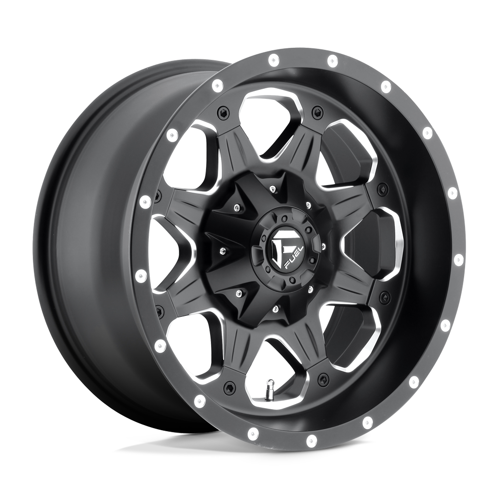 Fuel Wheels | BOOST | MATTE BLACK MILLED