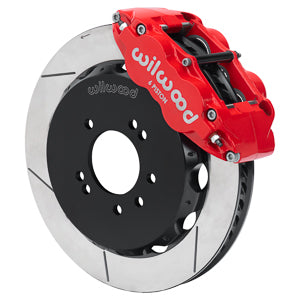 Forged Narrow Superlite 6R Big Brake Front Brake Kit (Hat) RED Skyline R33/R34 | 17" Wheel Diameter Minimum