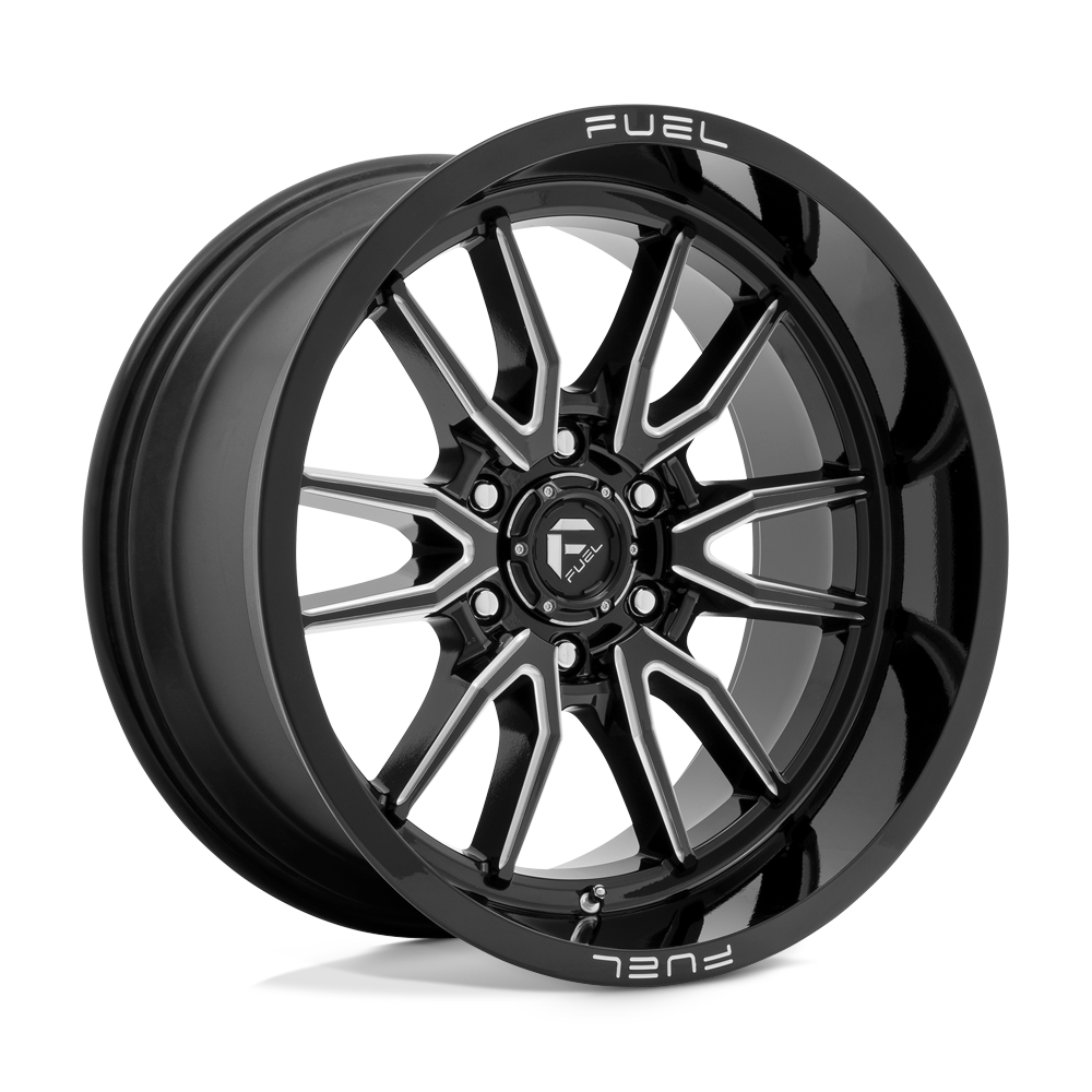 Fuel Wheels | CLASH | GLOSS BLACK MILLED