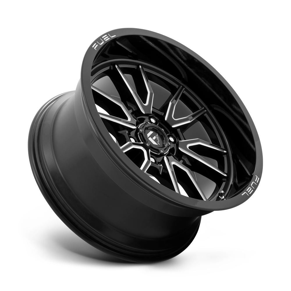 Fuel Wheels | CLASH | GLOSS BLACK MILLED