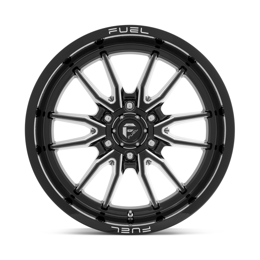 Fuel Wheels | CLASH | GLOSS BLACK MILLED